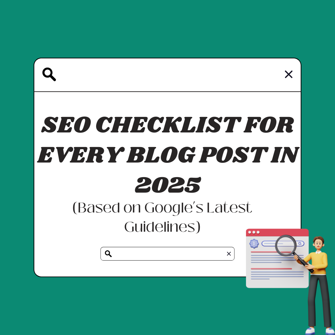 SEO Checklist for Blogs in 2025