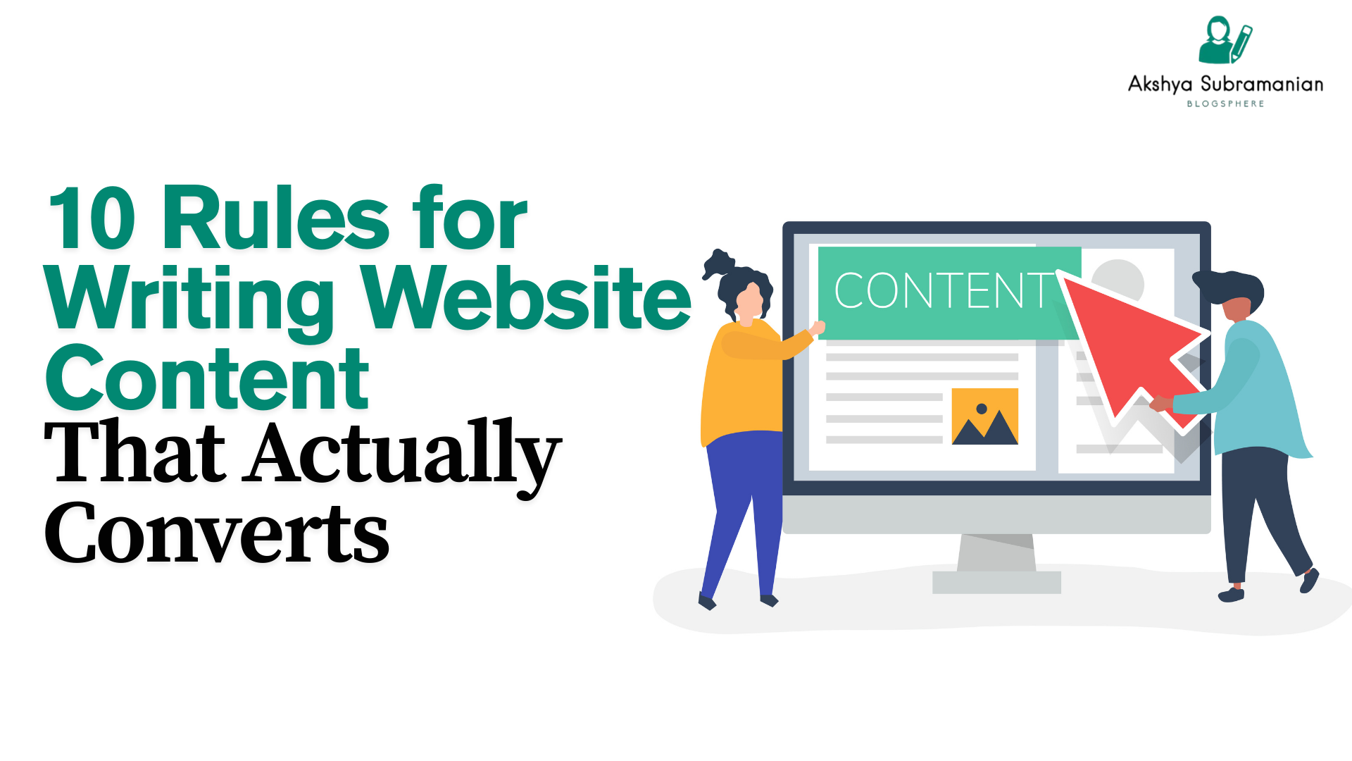 10 rules for writing website content that actually converts